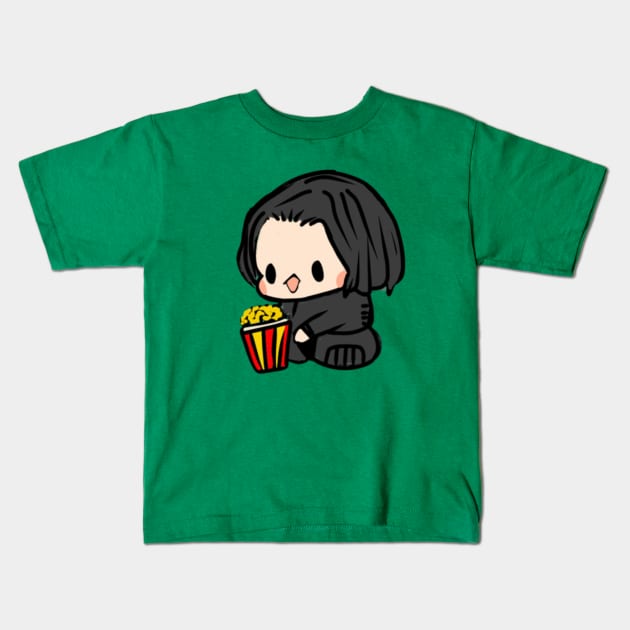 Popcorn Ben Kids T-Shirt by Ben_Solo_21